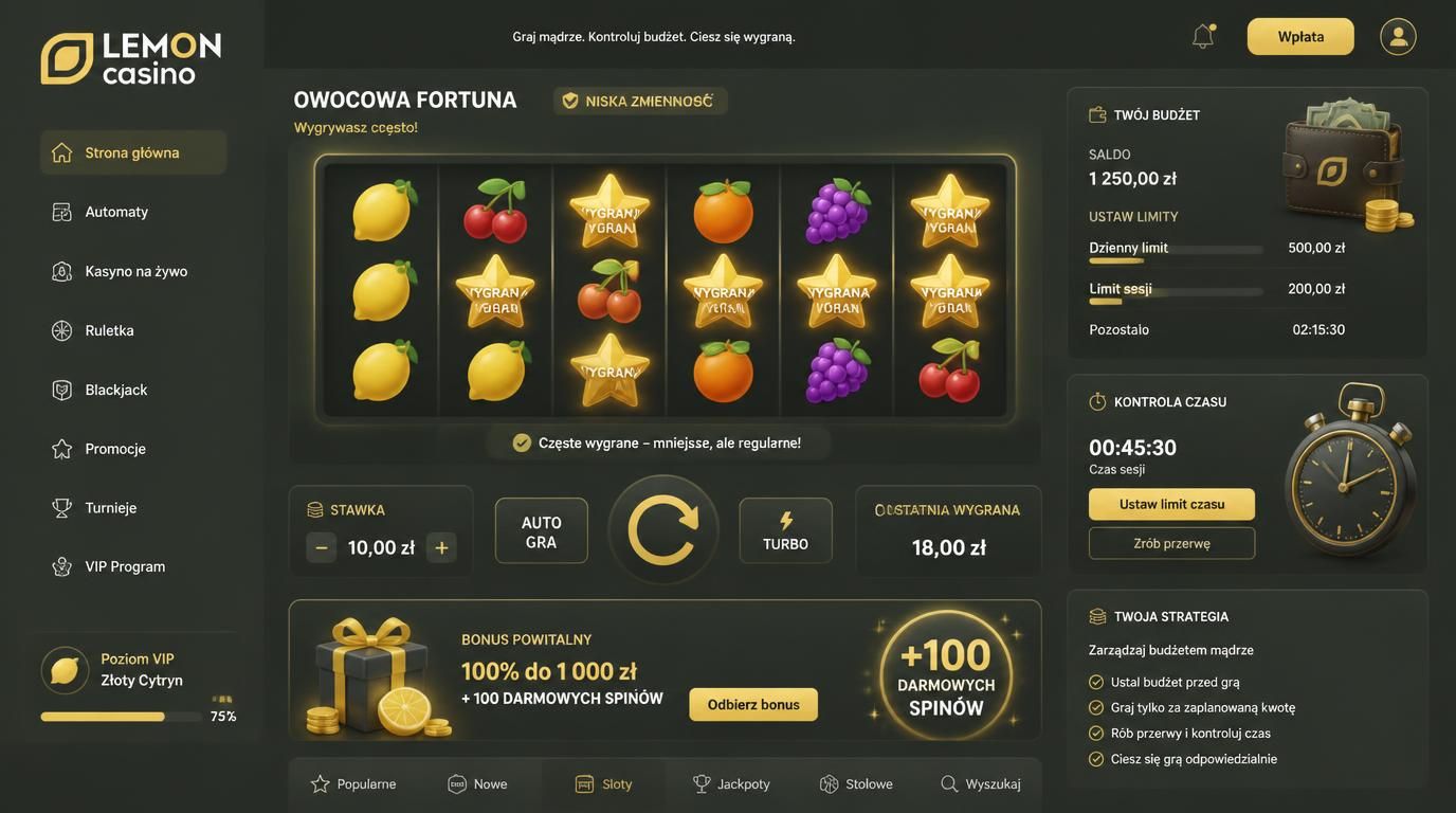 Pełnoletniość, kraj, limity – konto użytkownika z Polski